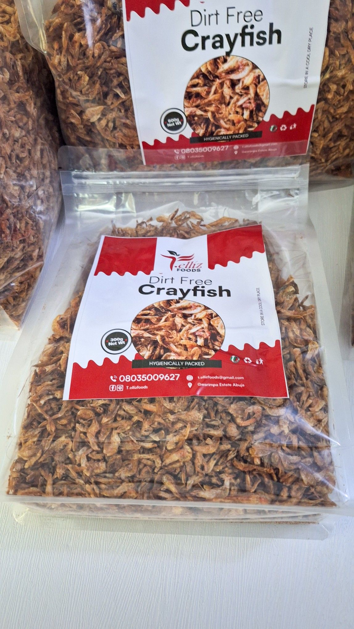 Dried Ground Crayfish(2kg) - Image 3